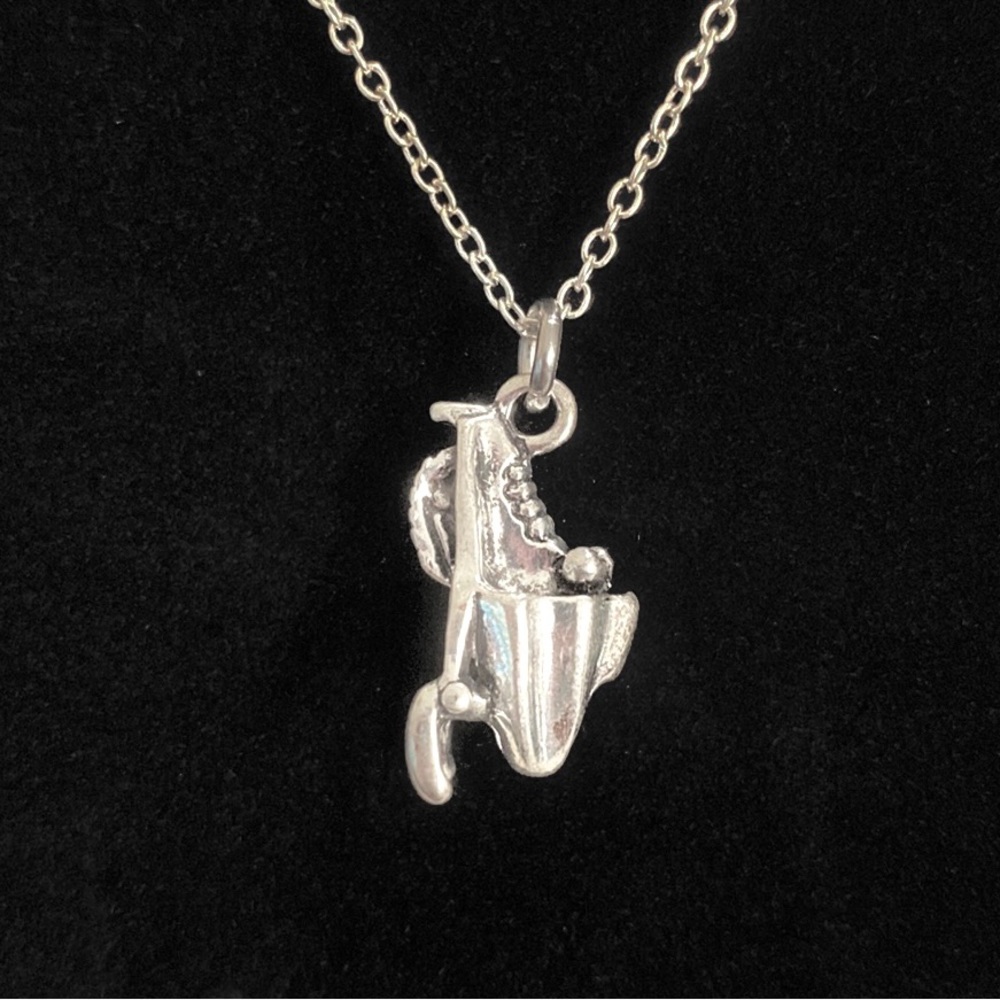 Snowmobile Necklace Winter Sports Snow Machine